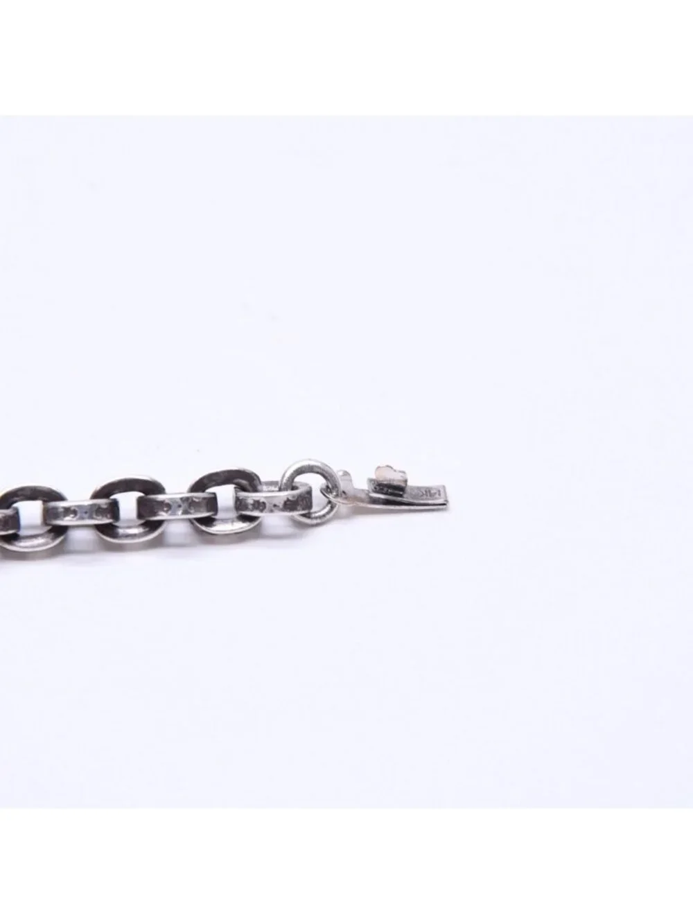 Chrome Hearts Paper Chain Necklace Weight 925 Sterling Silver